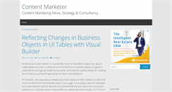 Desktop Screenshot of content-marketer.org